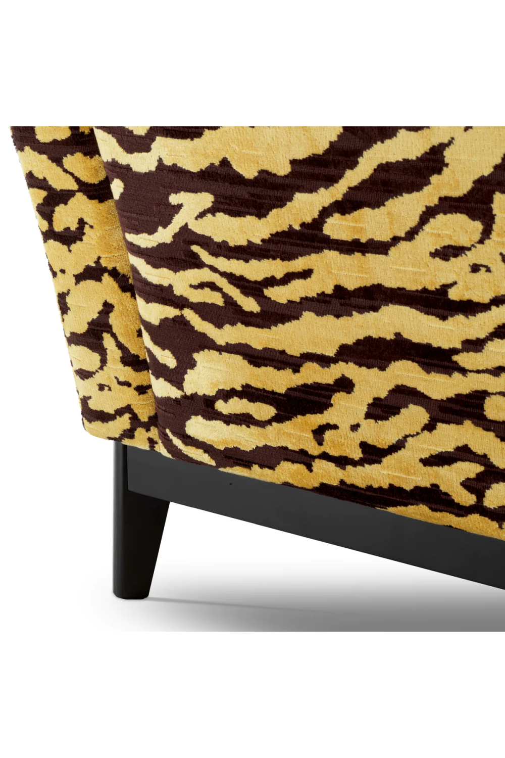 Upholstered Animal Print Sofa Flux | Eichholtz Miami