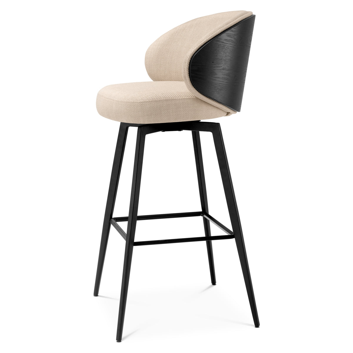 Metal Frame Bar Stool Camerota | Eichholtz Miami