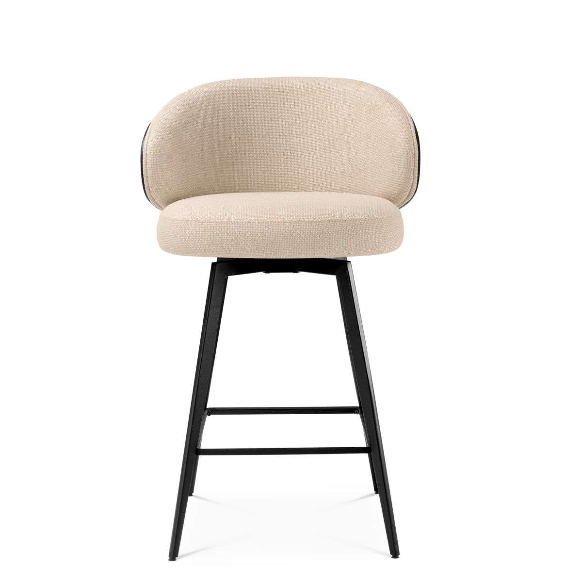 Upholstered Counter Stool Camerota | Eichholtz Miami