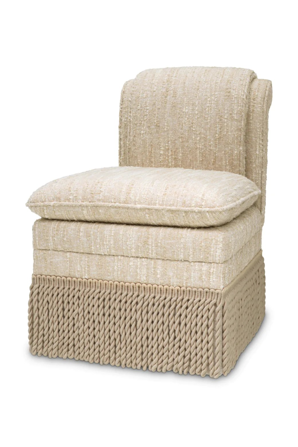 Cream Boucle Dining Chair Fairburn | Eichholtz Miami