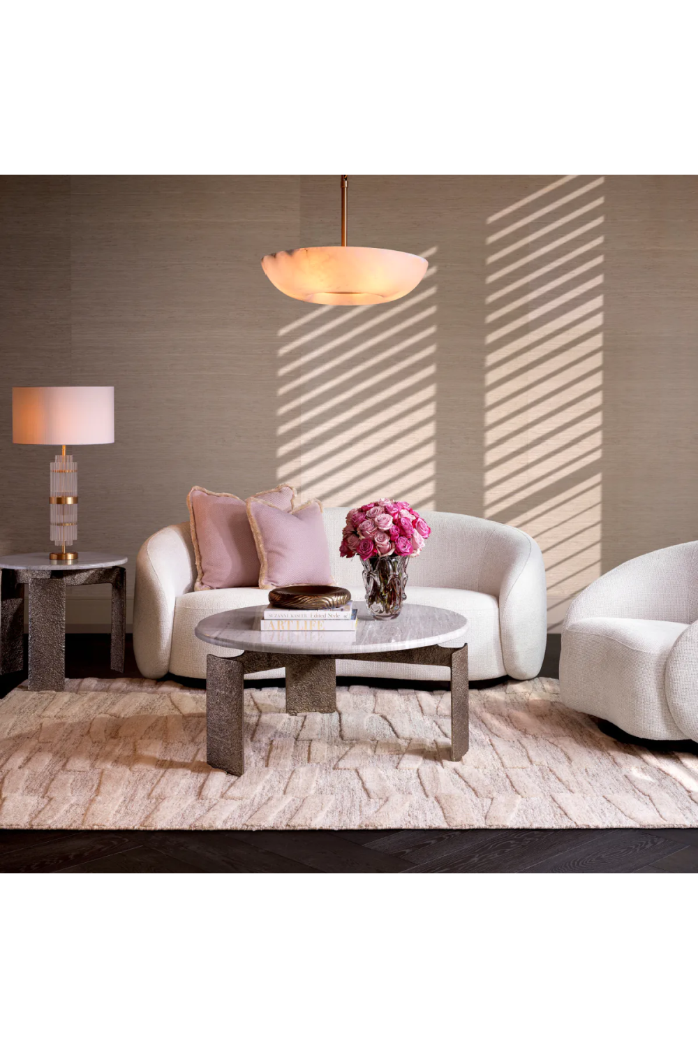 Minimalist Off-White Sofa Amore | Eichholtz Miami