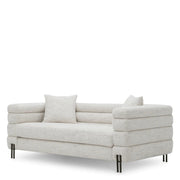 Channeled Off-White Sofa S York