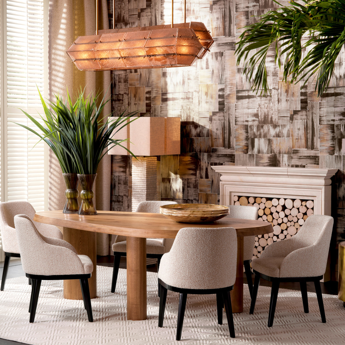 Modern Classic Dining Armchair Costa | Eichholtz Miami