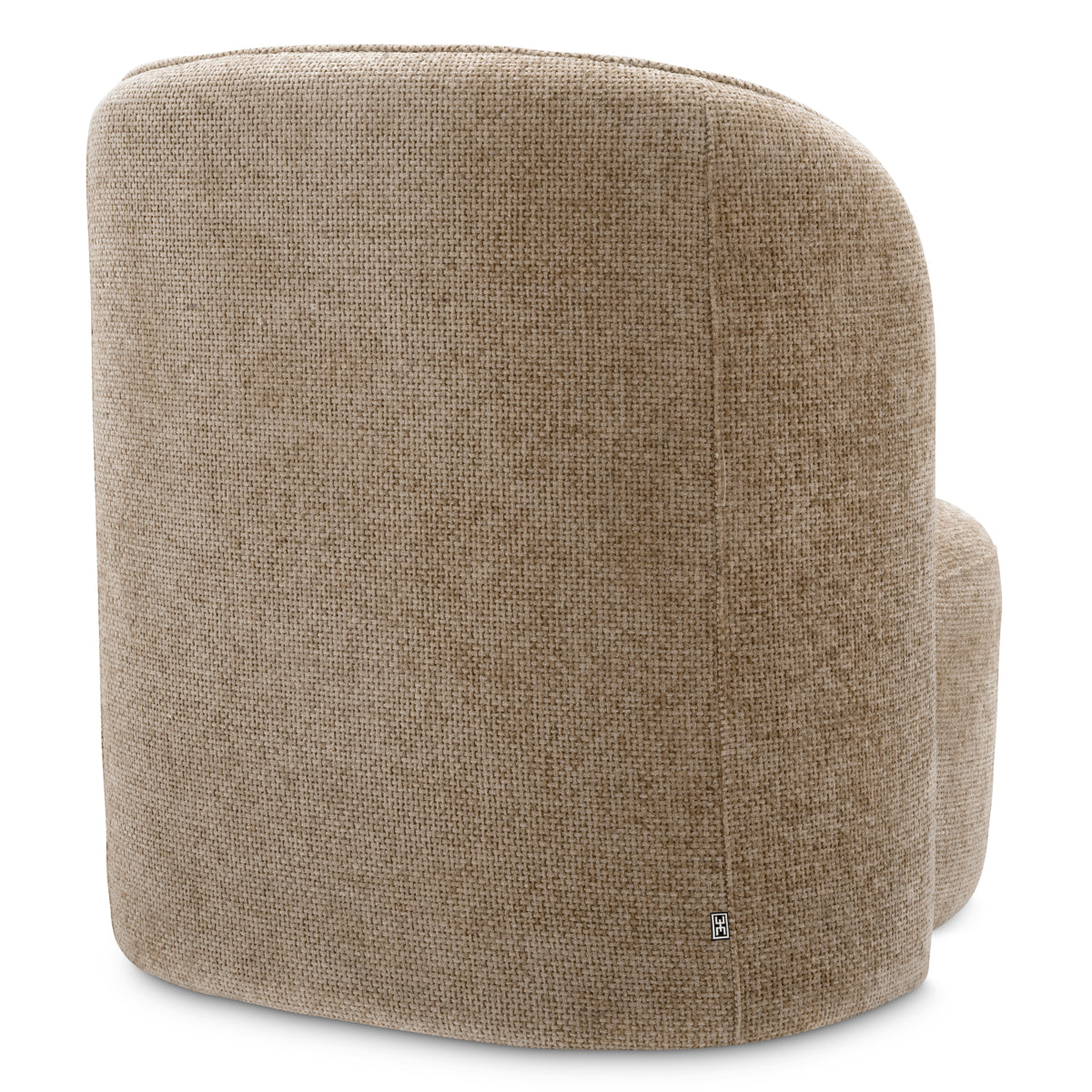 Lyssa Sand Upholstered Armchair Barrier | Eichholtz Miami