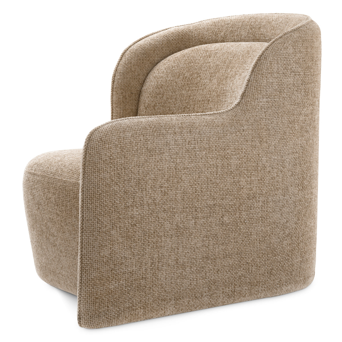 Lyssa Sand Upholstered Armchair Barrier | Eichholtz Miami
