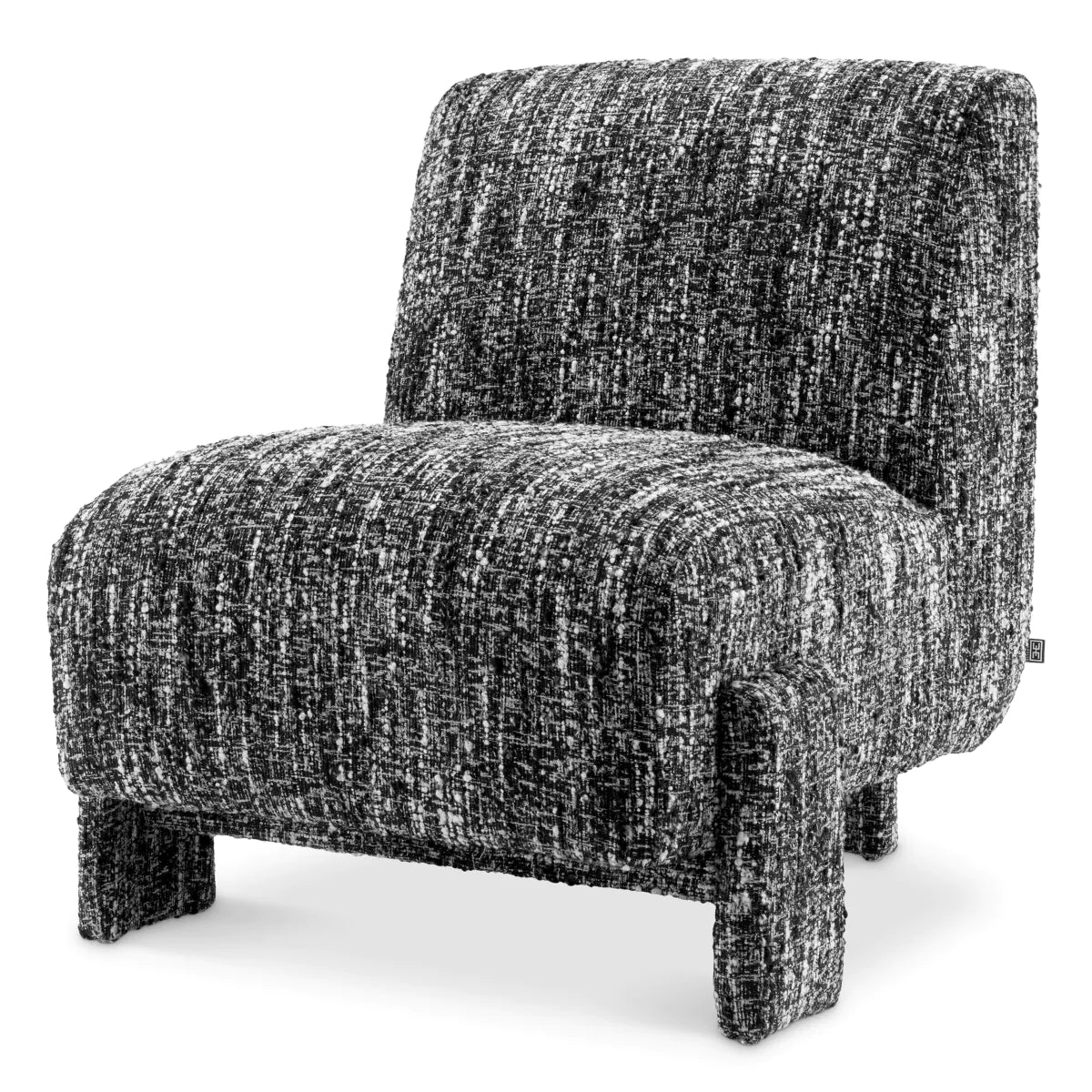 Black Upholstered Accent Chair Rockdale | Eichholtz Miami