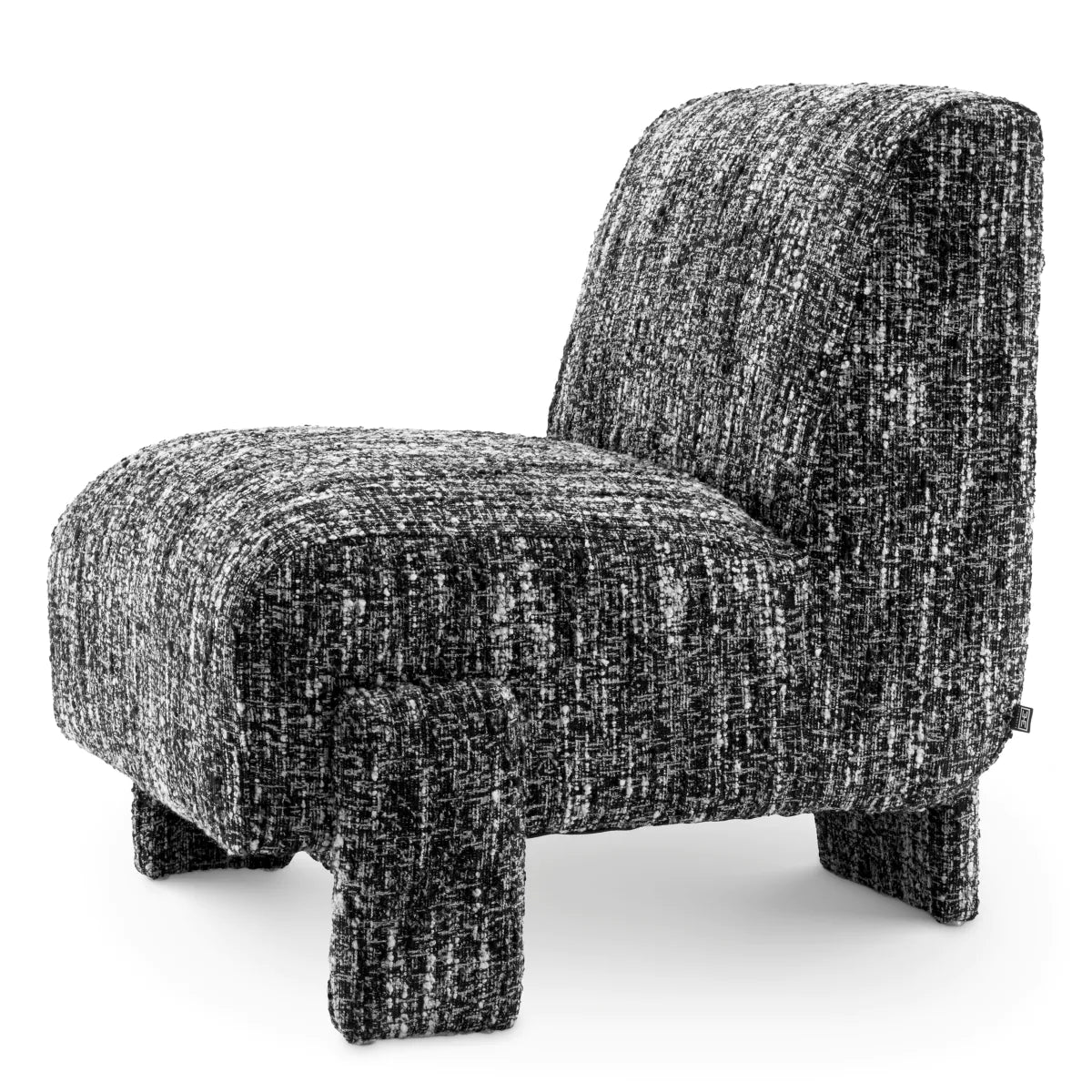Black Upholstered Accent Chair Rockdale | Eichholtz Miami