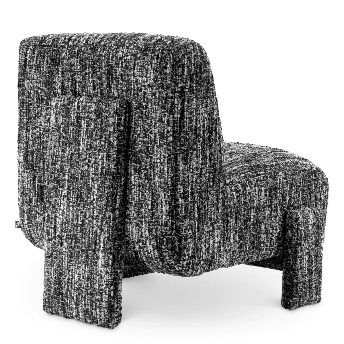 Black Upholstered Accent Chair Rockdale | Eichholtz Miami