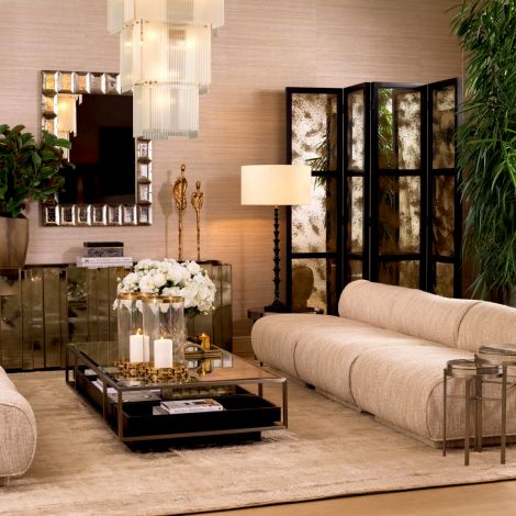 Bouclé Sonata Side Chair Urbano | Eichholtz Miami