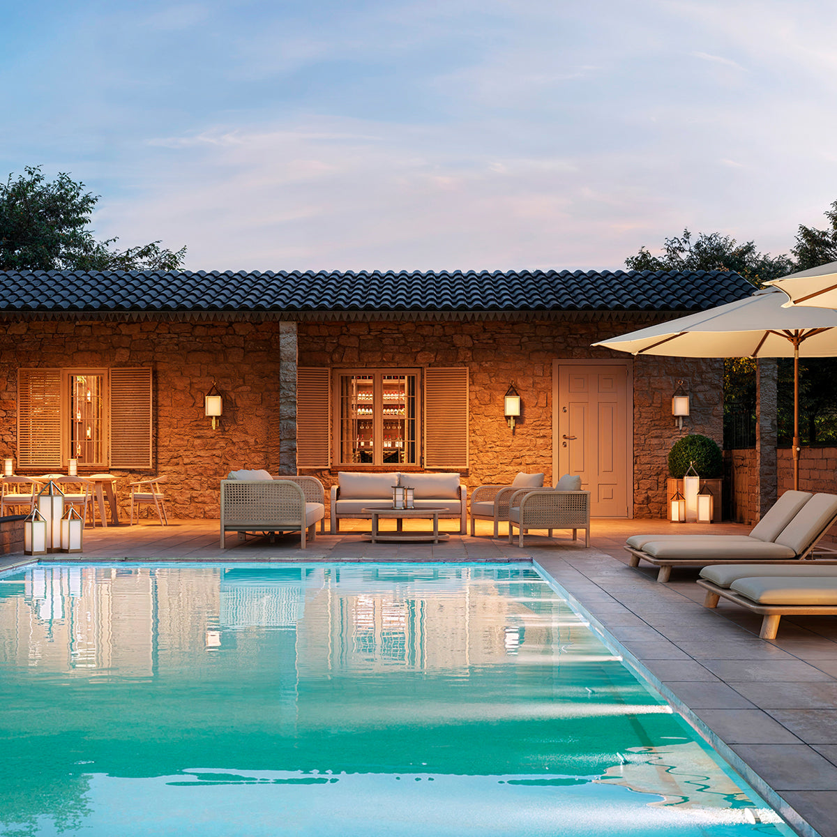 Teak Outdoor Lounge Chair Julia | Eichholtz Miami