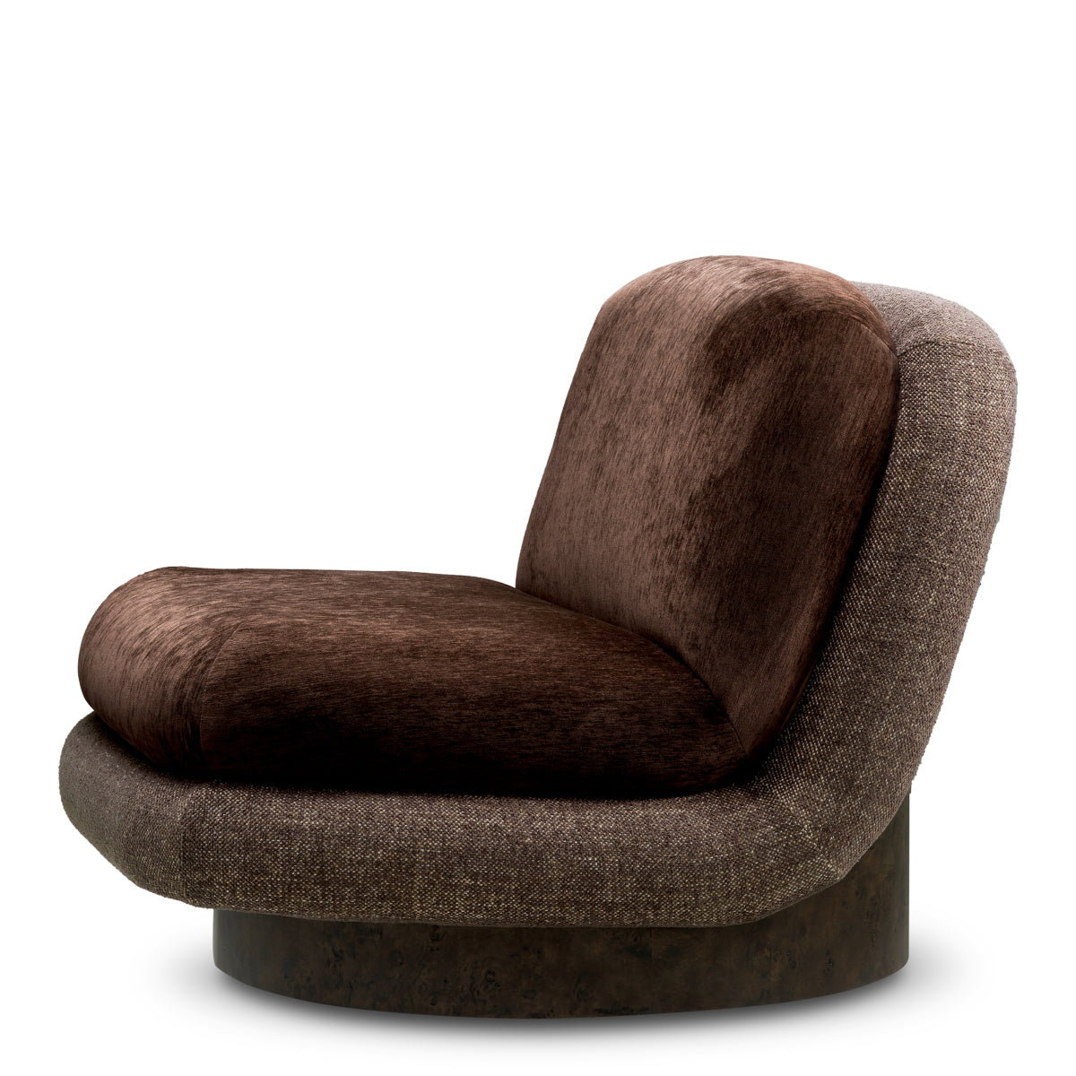 Brown Swivel Chair Galiano | Eichholtz Miami