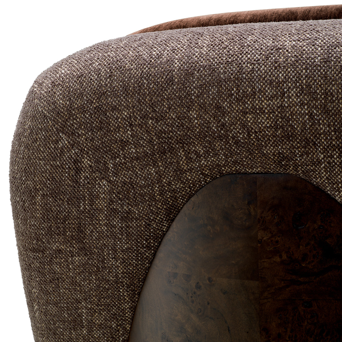 Brown Swivel Chair Galiano | Eichholtz Miami
