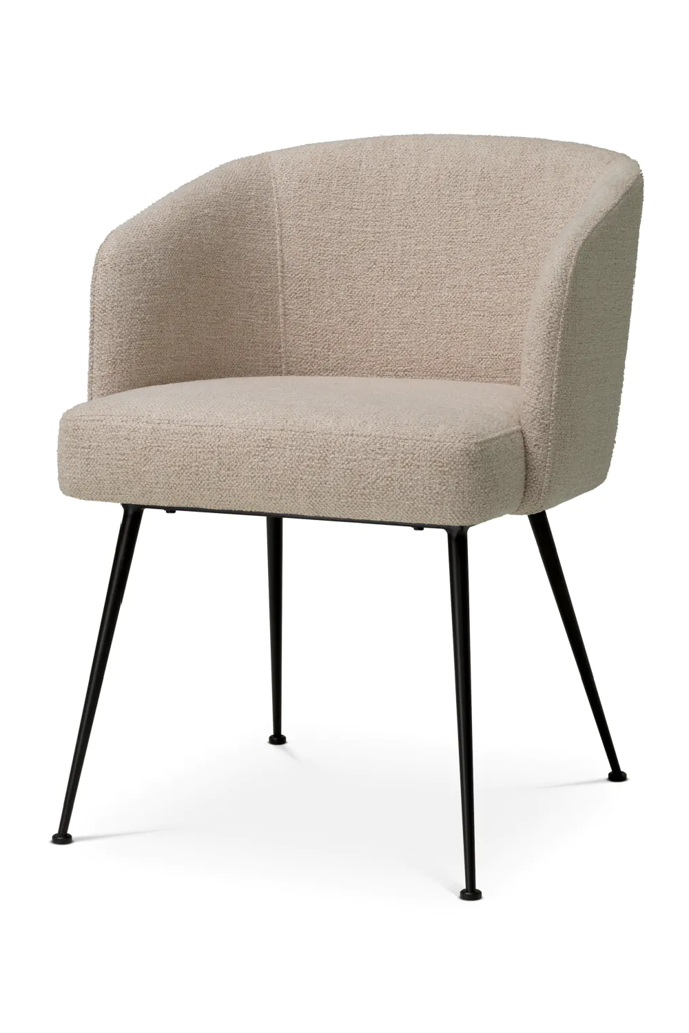 Fabric Upholstered Dining Armchair Aiden | Eichholtz Miami