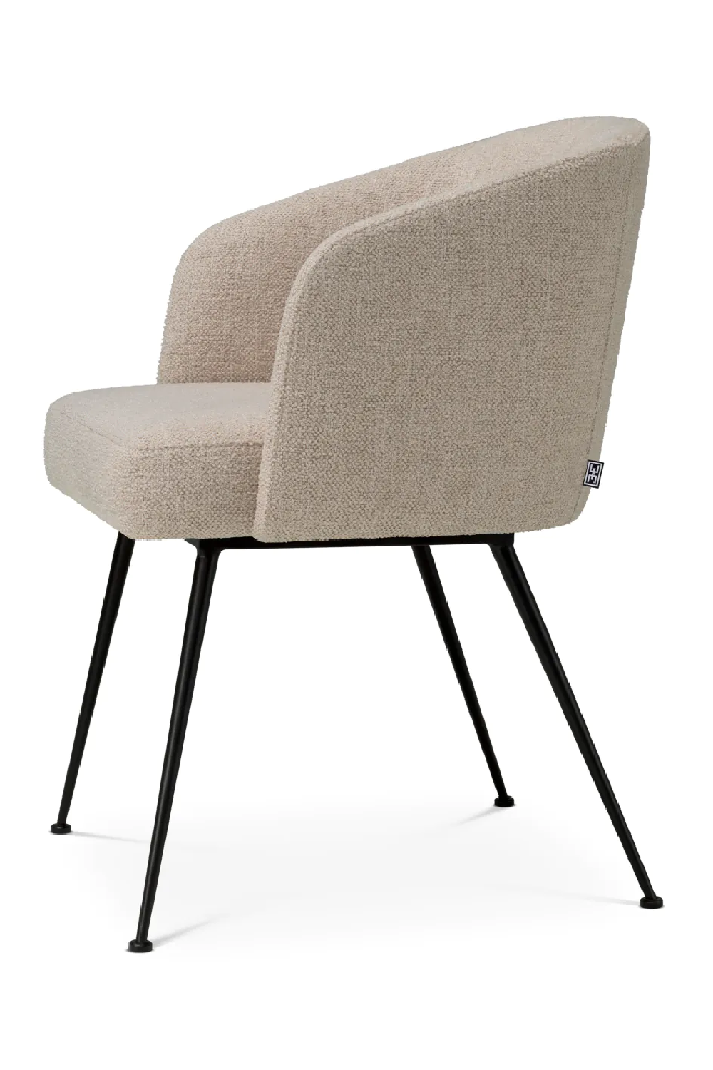 Fabric Upholstered Dining Armchair Aiden | Eichholtz Miami