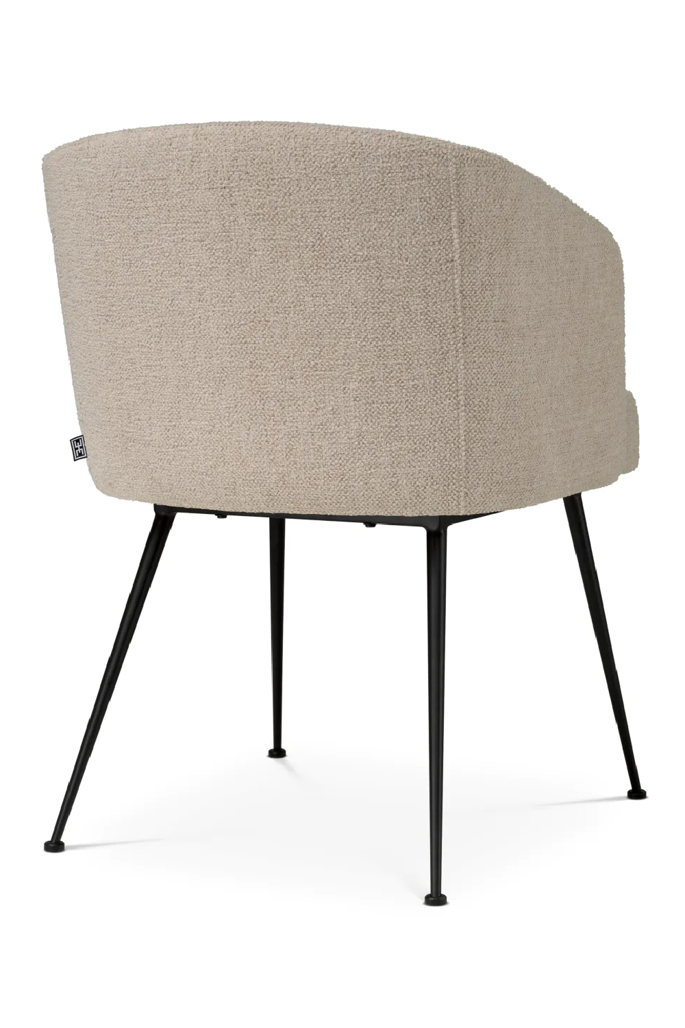 Fabric Upholstered Dining Armchair Aiden | Eichholtz Miami