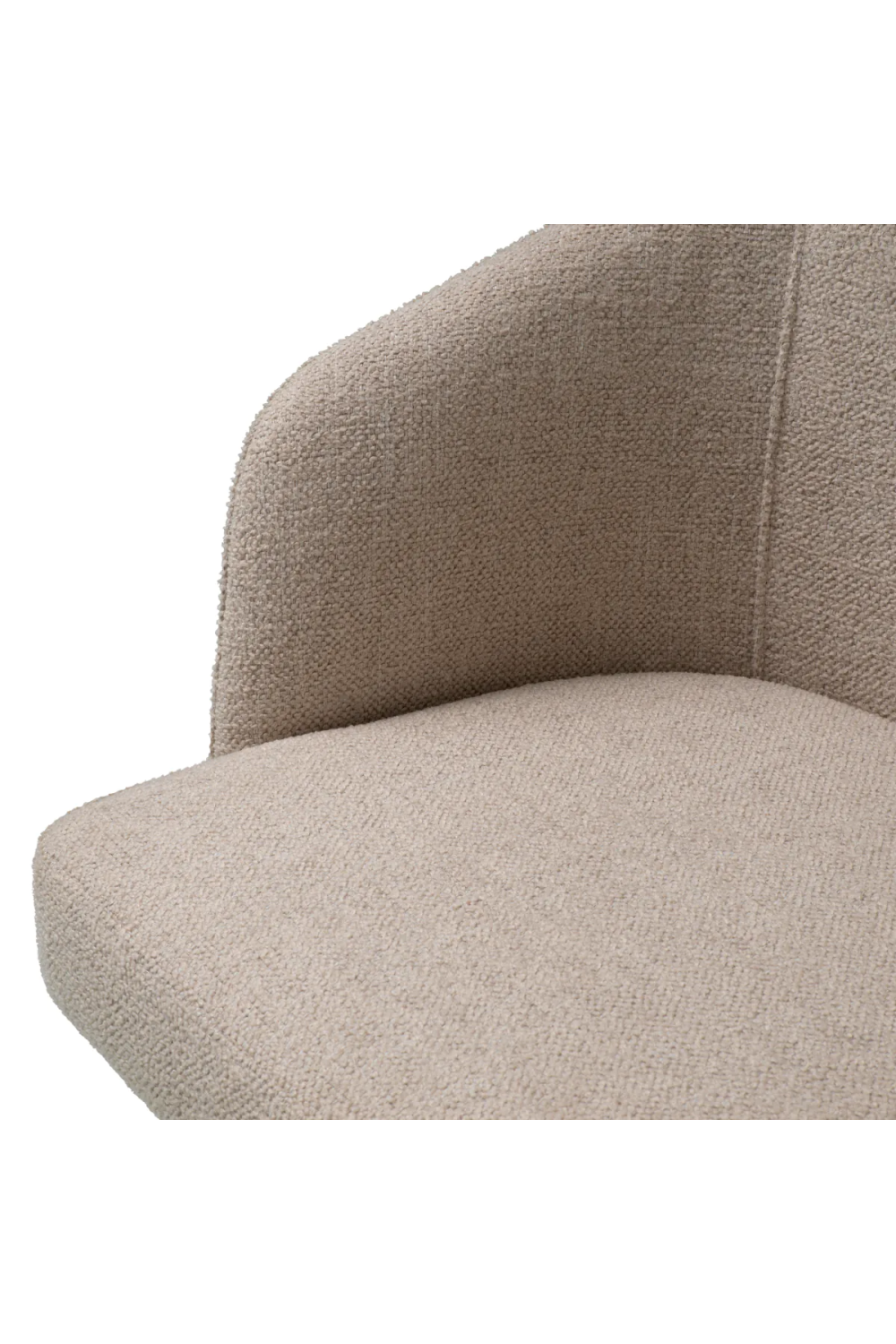 Fabric Upholstered Dining Armchair Aiden | Eichholtz Miami
