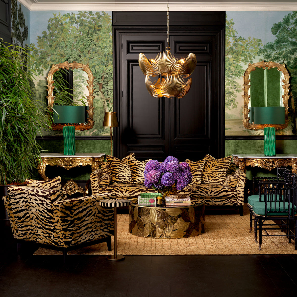 Animal Print Lounge Chair Flux | Eichholtz Miami