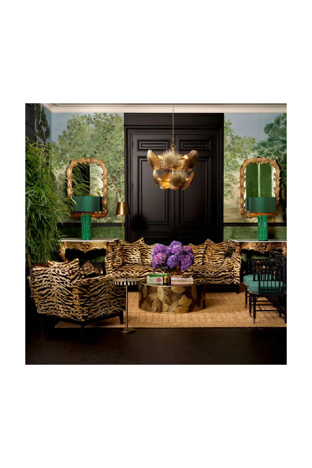 Animal Print Lounge Chair Flux | Eichholtz Miami