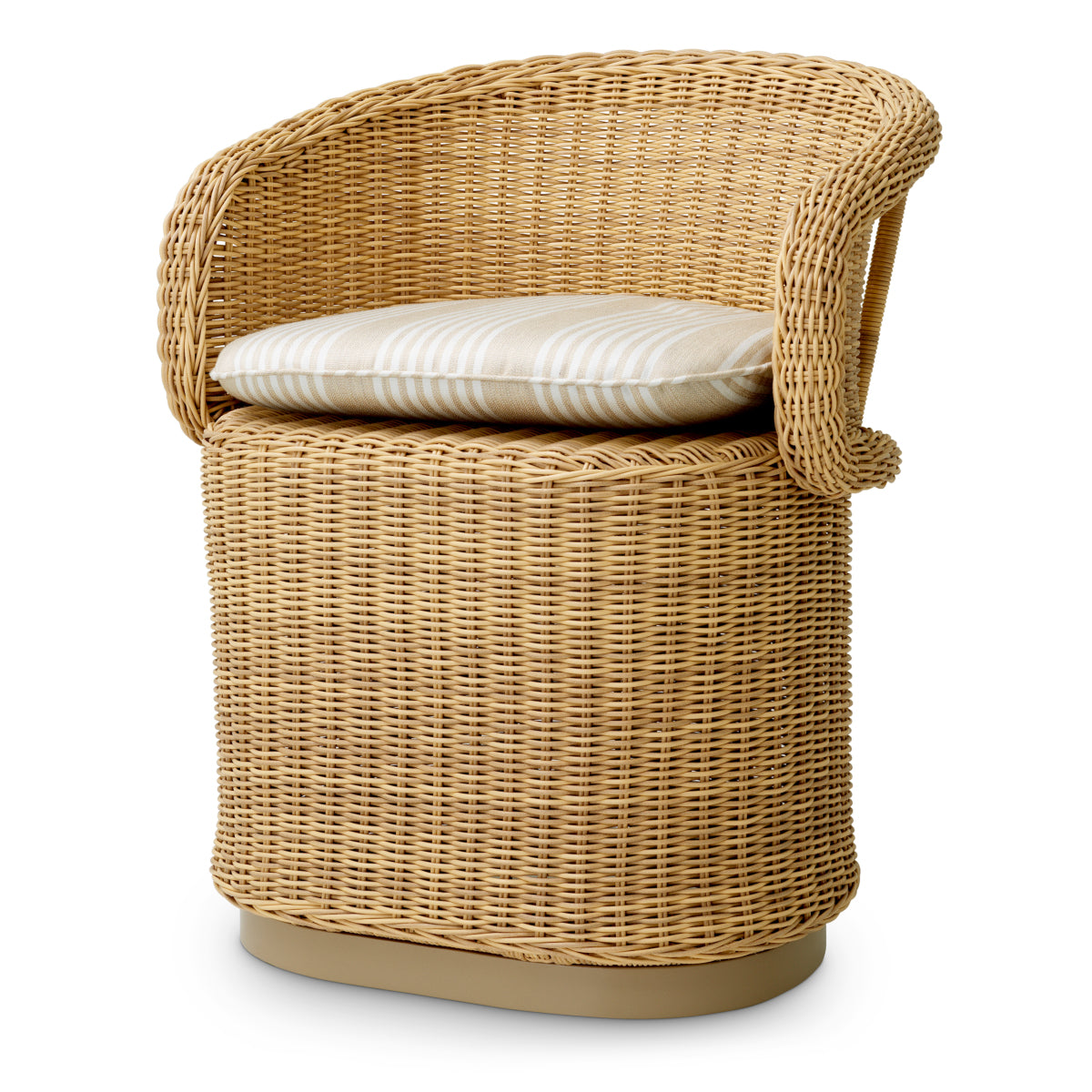 Outdoor Barrel Dining Chair San Remo | Eichholtz Miami