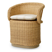Outdoor Barrel Dining Chair San Remo | Eichholtz Miami