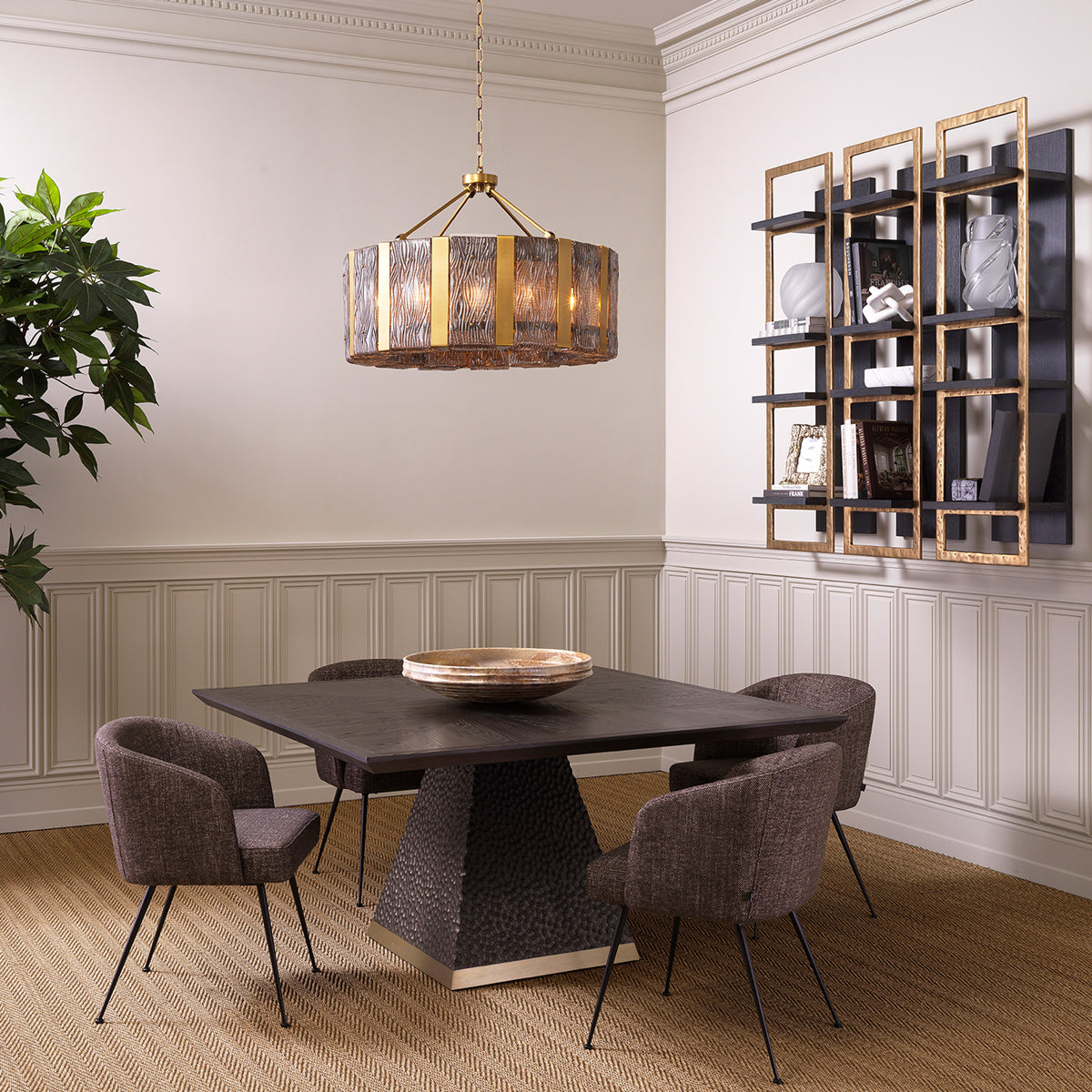 Fabric Upholstered Dining Armchair Aiden | Eichholtz Miami