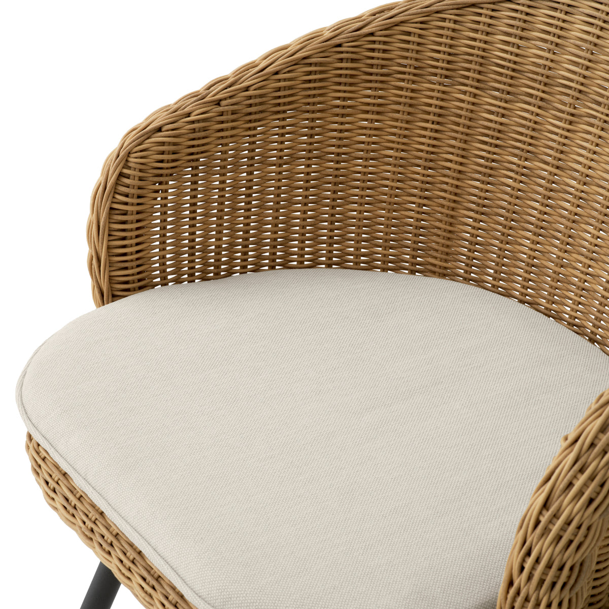 Rattan Look Outdoor Dining Chair Nolan | Eichholtz Miami