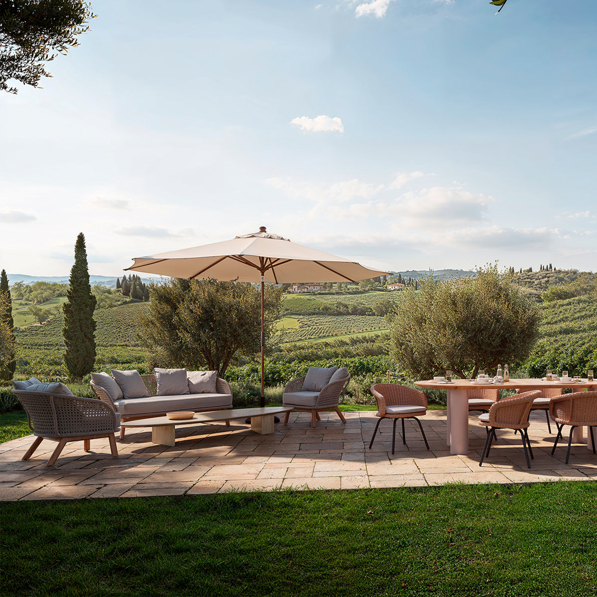 Teak Outdoor Lounge Chair Trinity | Eichholtz Miami