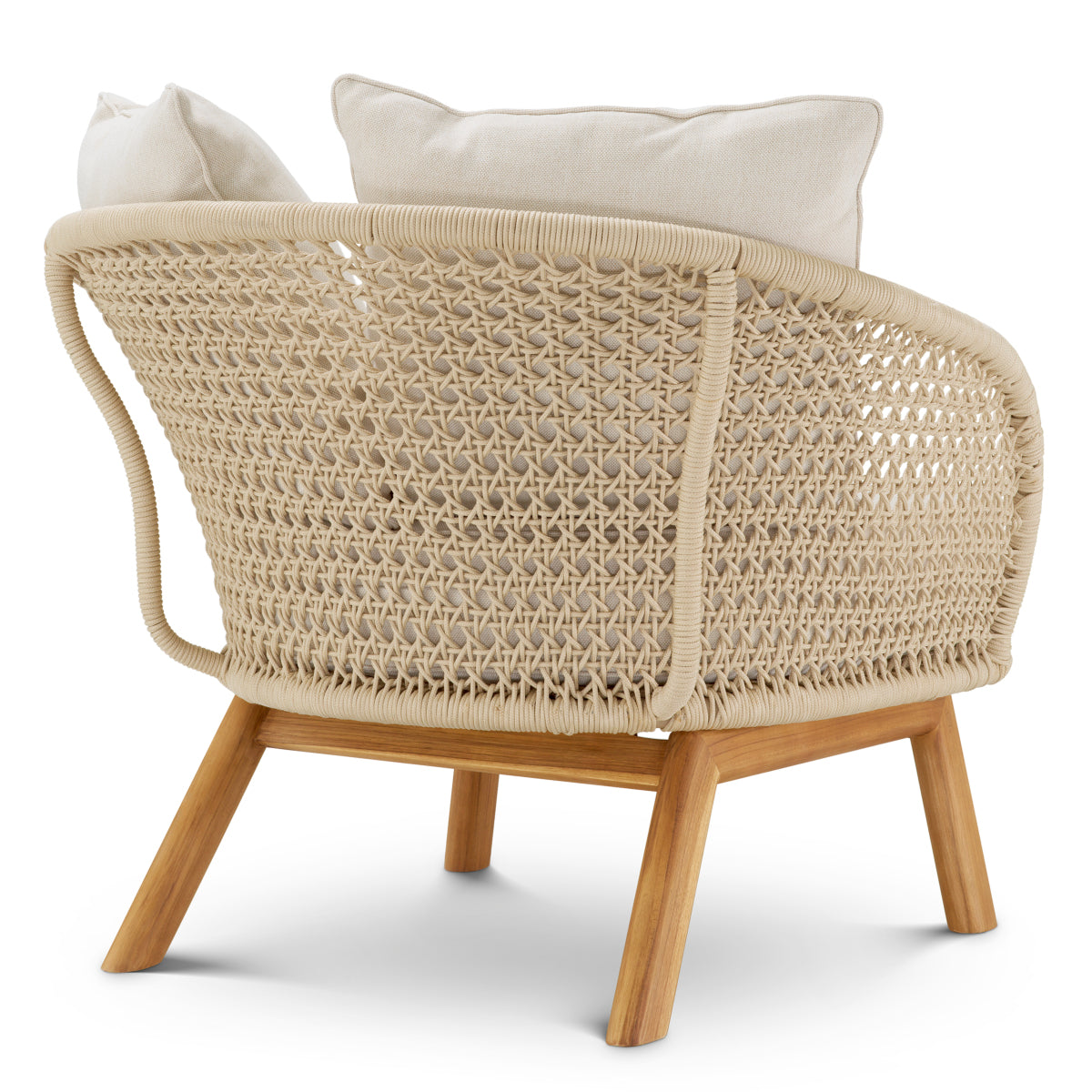 Teak Outdoor Lounge Chair Trinity | Eichholtz Miami
