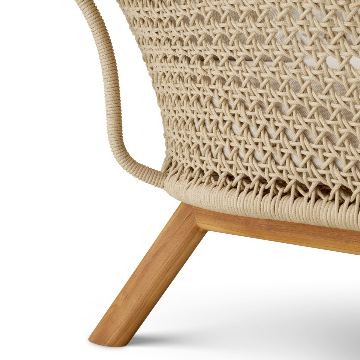 Teak Outdoor Lounge Chair Trinity | Eichholtz Miami