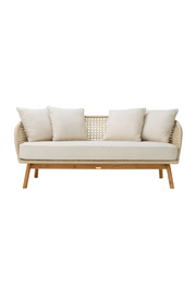 Teak Outdoor Sofa Trinity | Eichholtz Miami