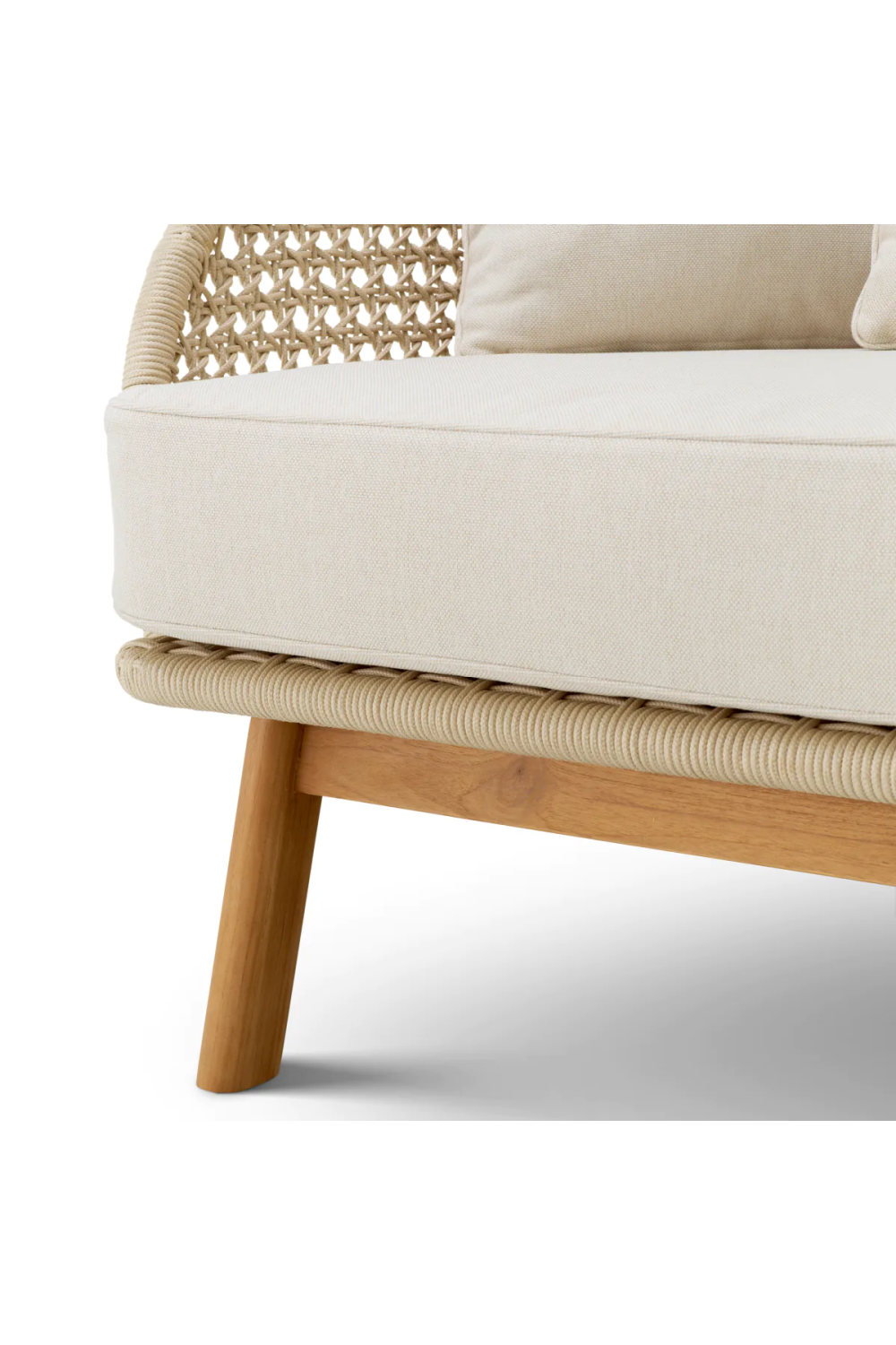 Teak Outdoor Sofa Trinity | Eichholtz Miami