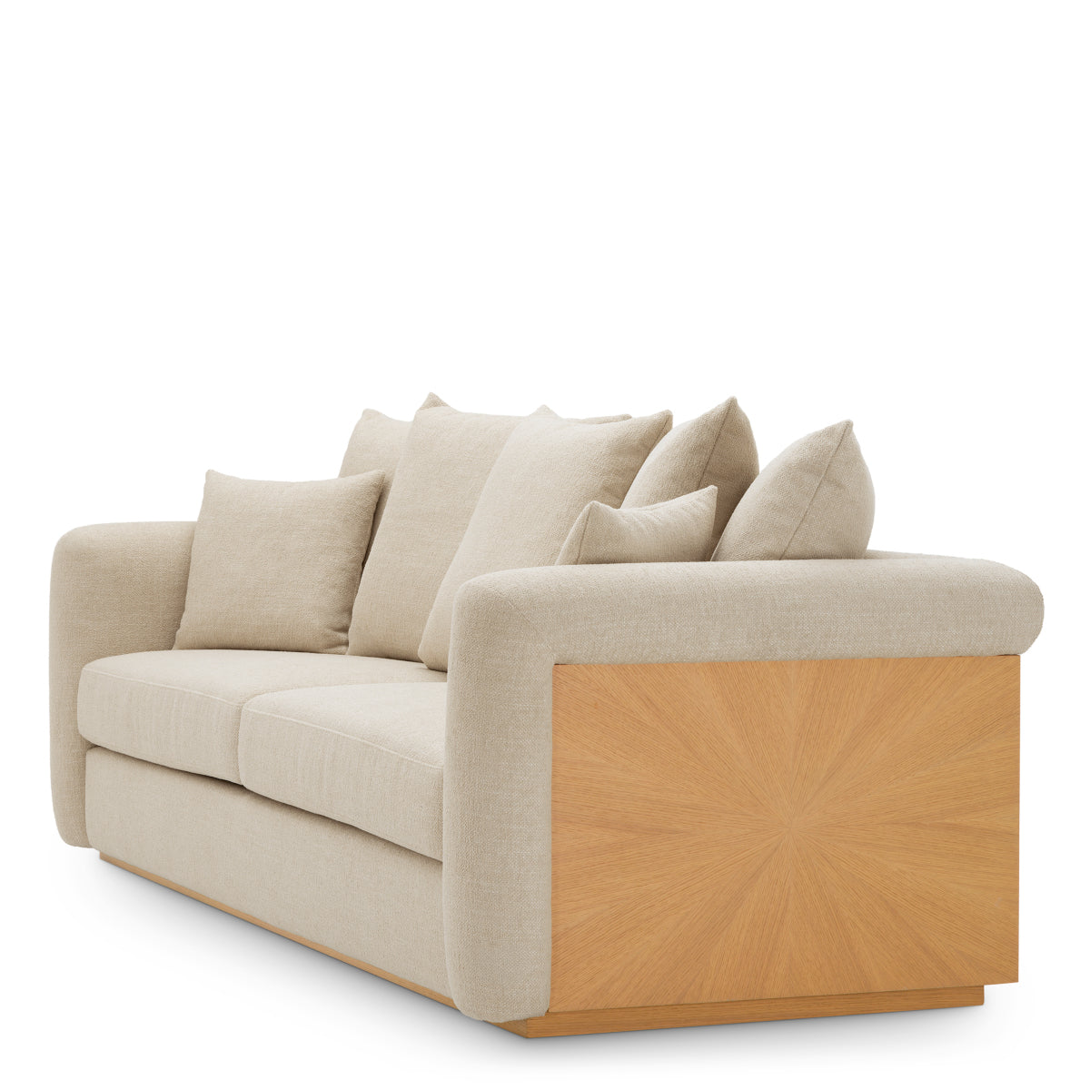 Natural Upholstered Sofa Amadeo | Eichholtz Miami