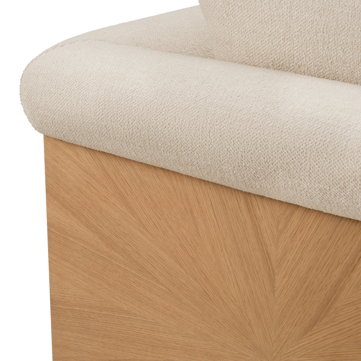 Natural Oak Veneer Chair Amadeo | Eichholtz Miami