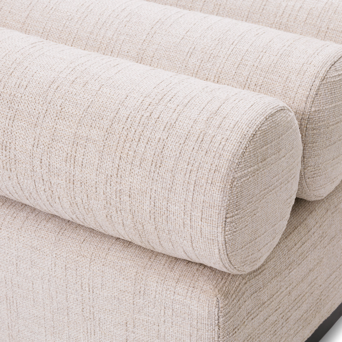 Beige Bolster Bench Halbury | Eichholtz Miami
