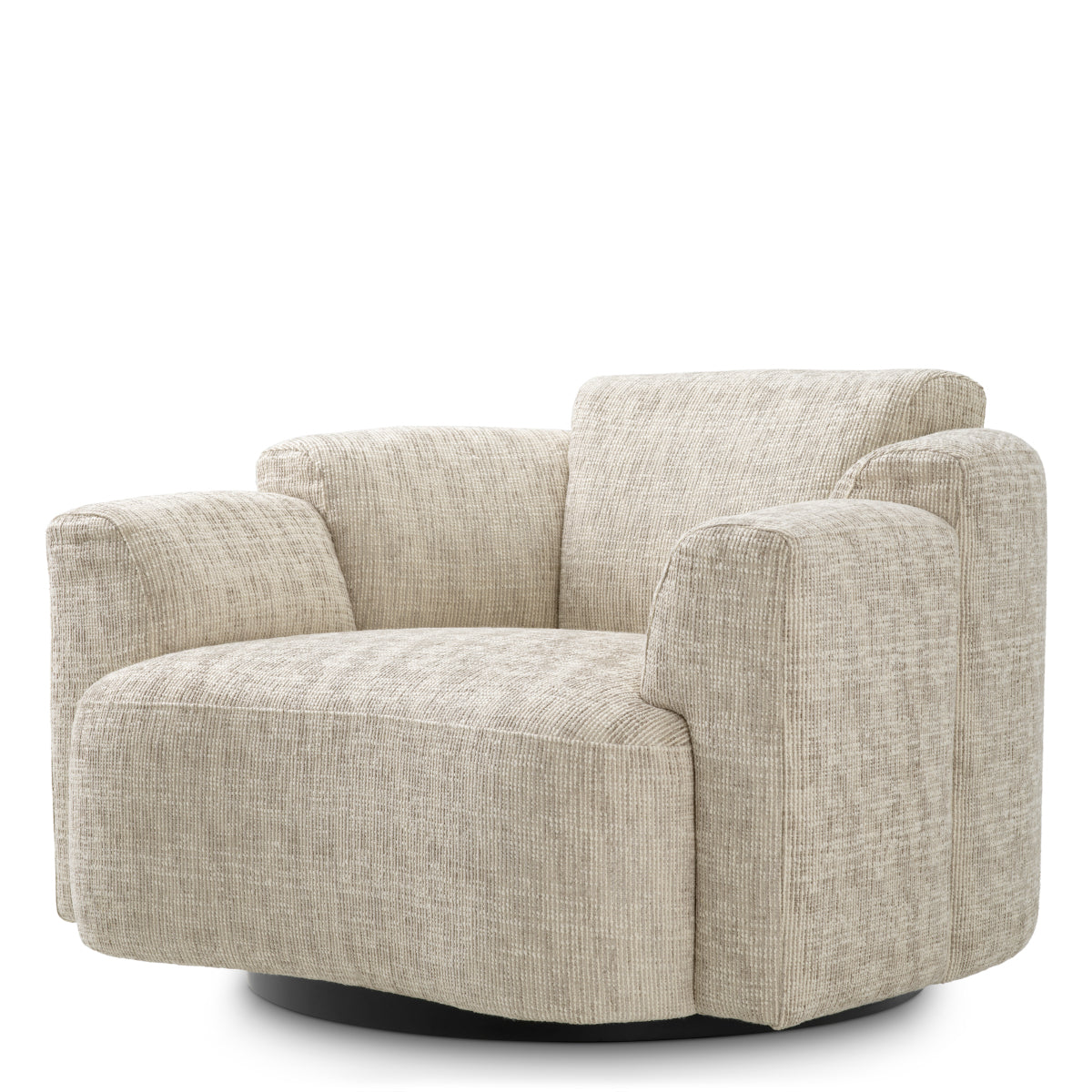 Beige Swivel Chair Marbella | Eichholtz Miami