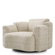 Beige Swivel Chair Marbella | Eichholtz Miami