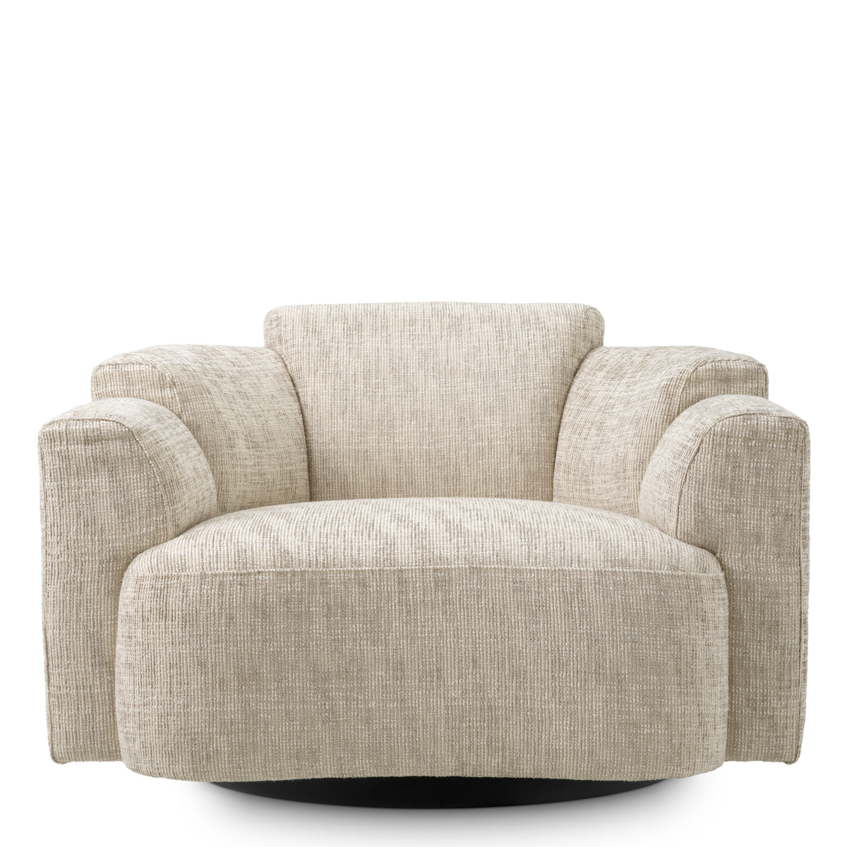 Beige Swivel Chair Marbella | Eichholtz Miami