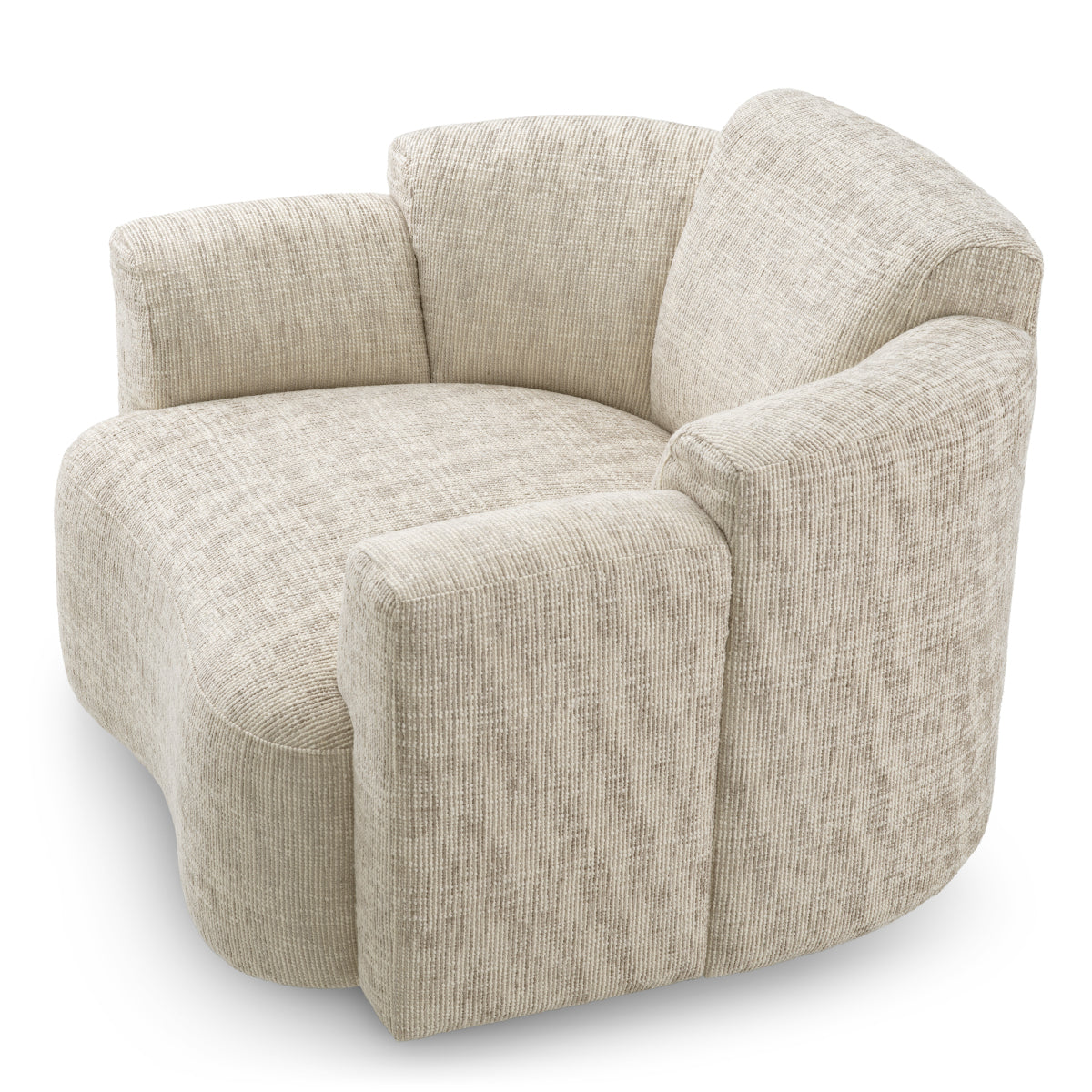 Beige Swivel Chair Marbella | Eichholtz Miami