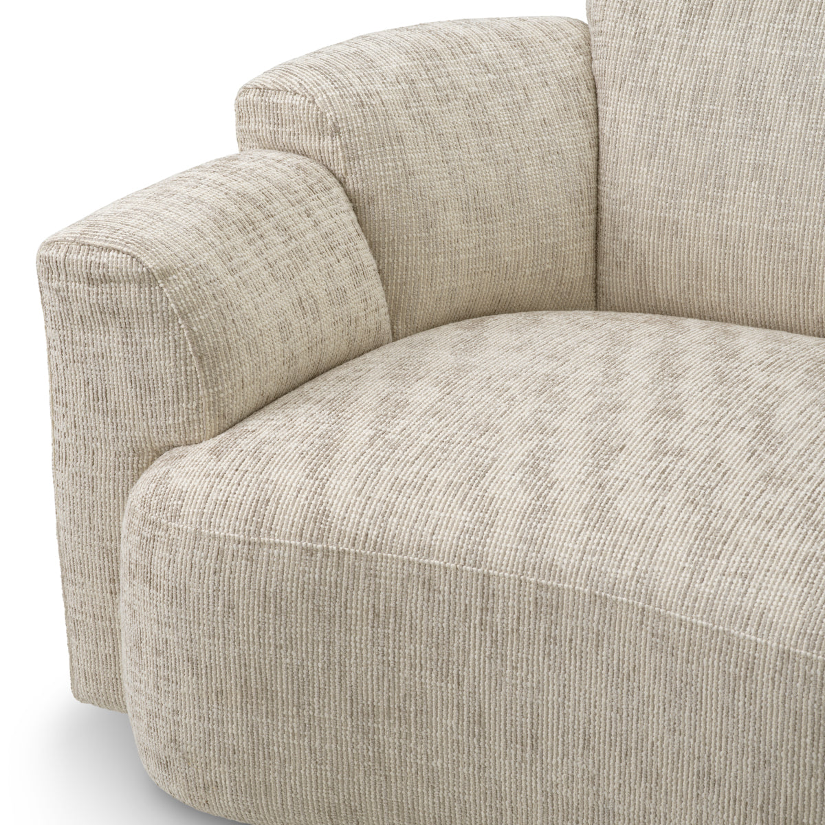 Beige Swivel Chair Marbella | Eichholtz Miami