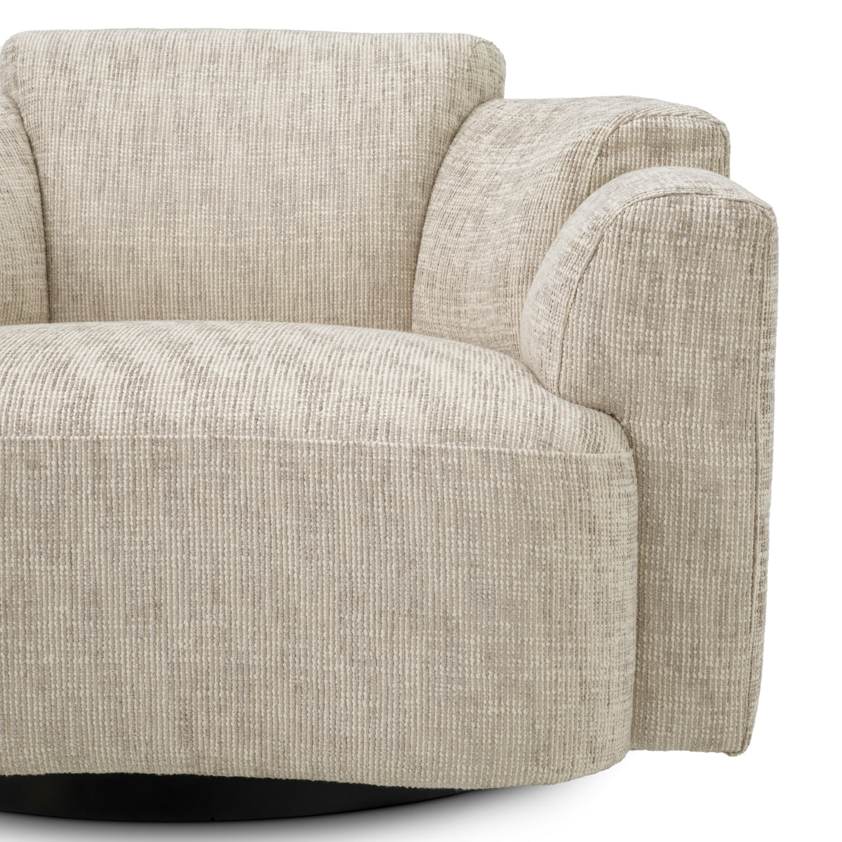 Beige Swivel Chair Marbella | Eichholtz Miami