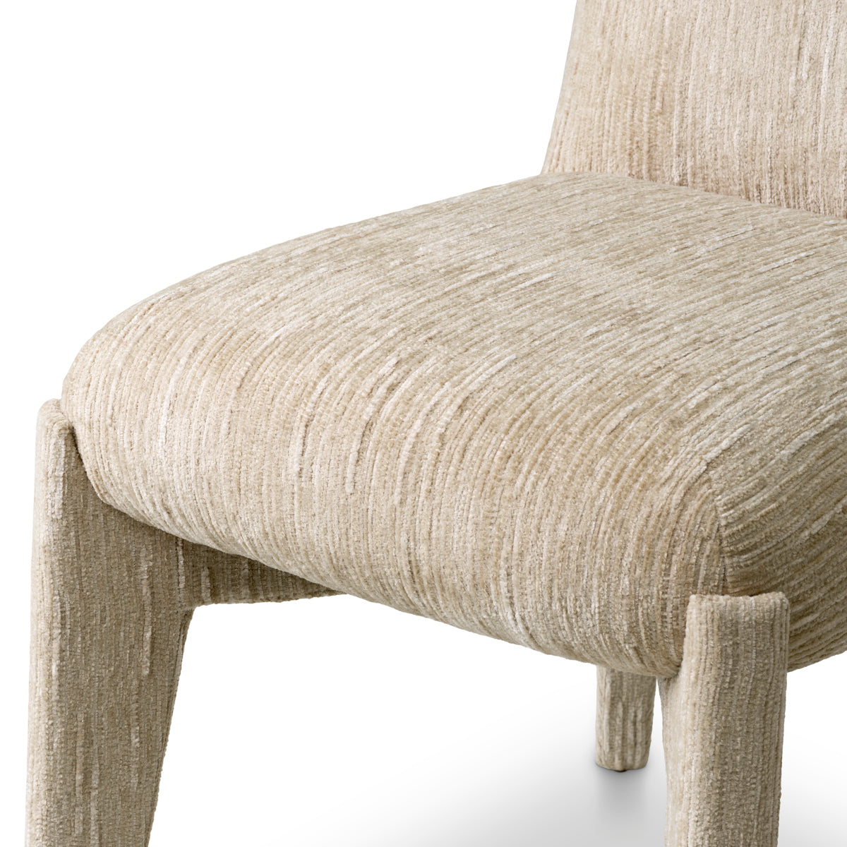 Natural Upholstered Dining Chair Marius | Eichholtz Miami
