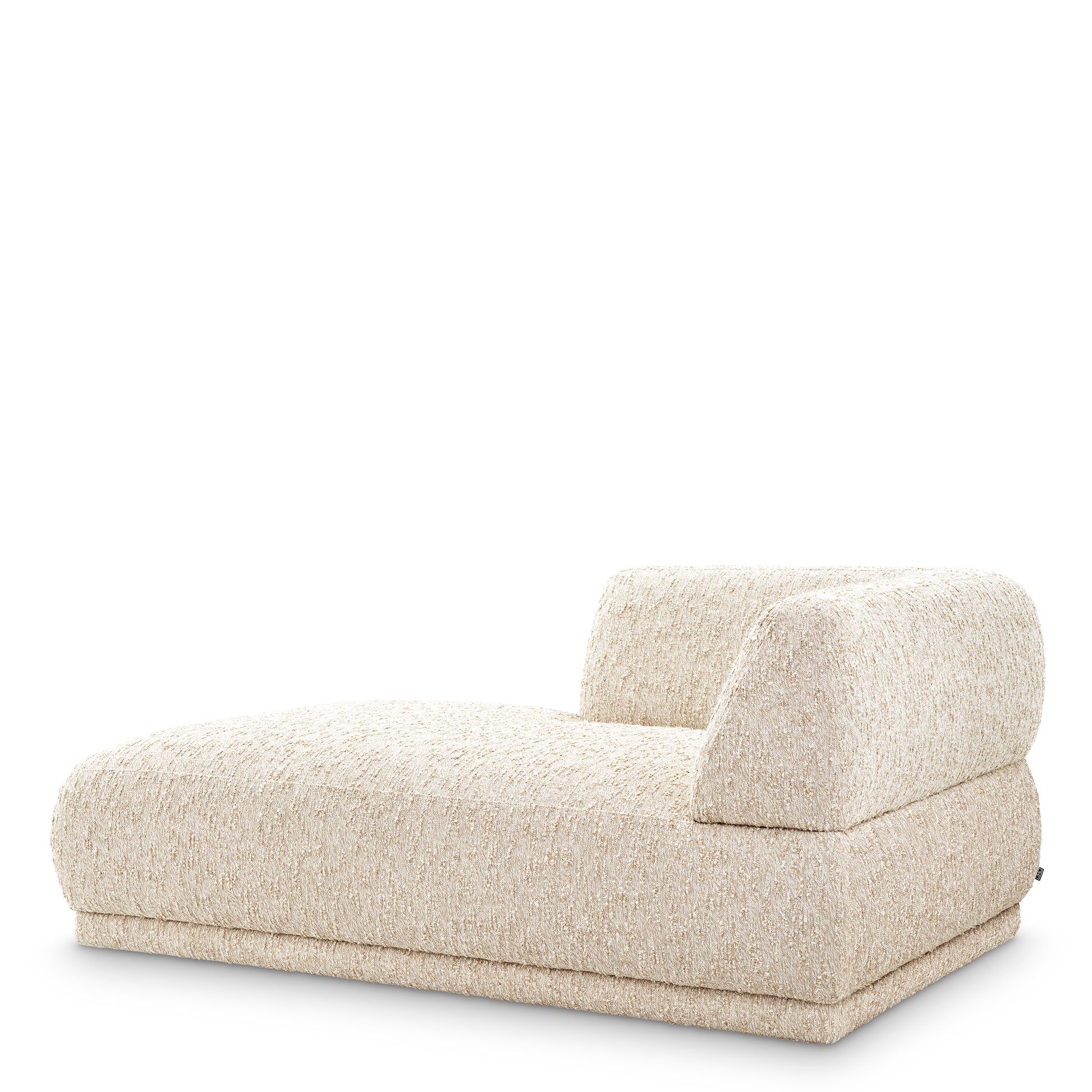 Cream Fabric Chaise Lounge Oberon | Eichholtz Miami