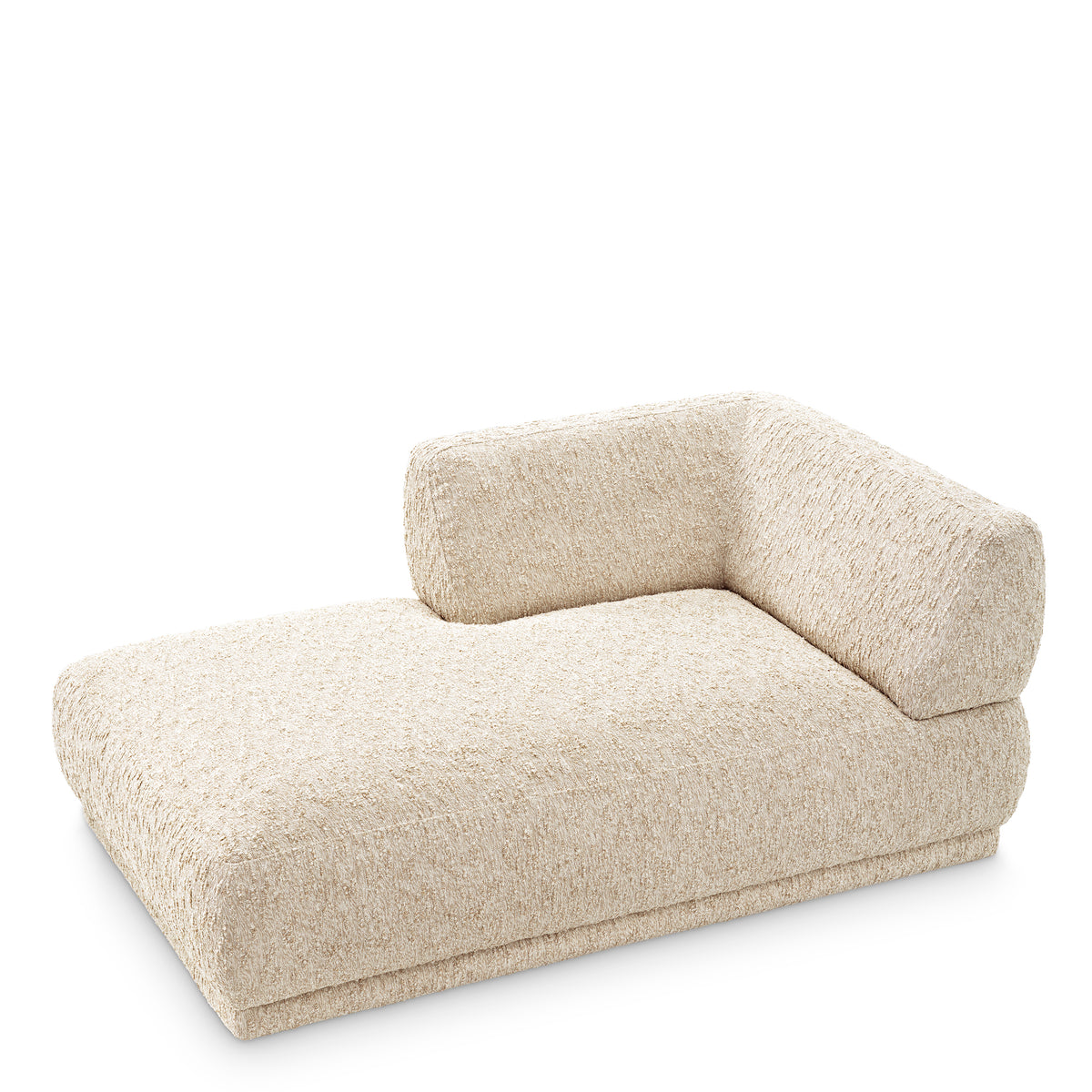 Cream Fabric Chaise Lounge Oberon | Eichholtz Miami