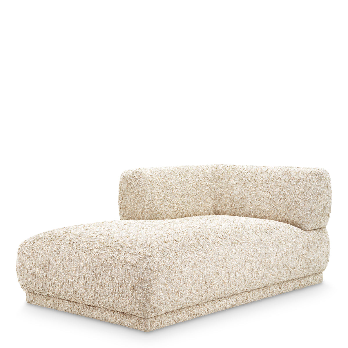 Cream Fabric Chaise Lounge Oberon | Eichholtz Miami