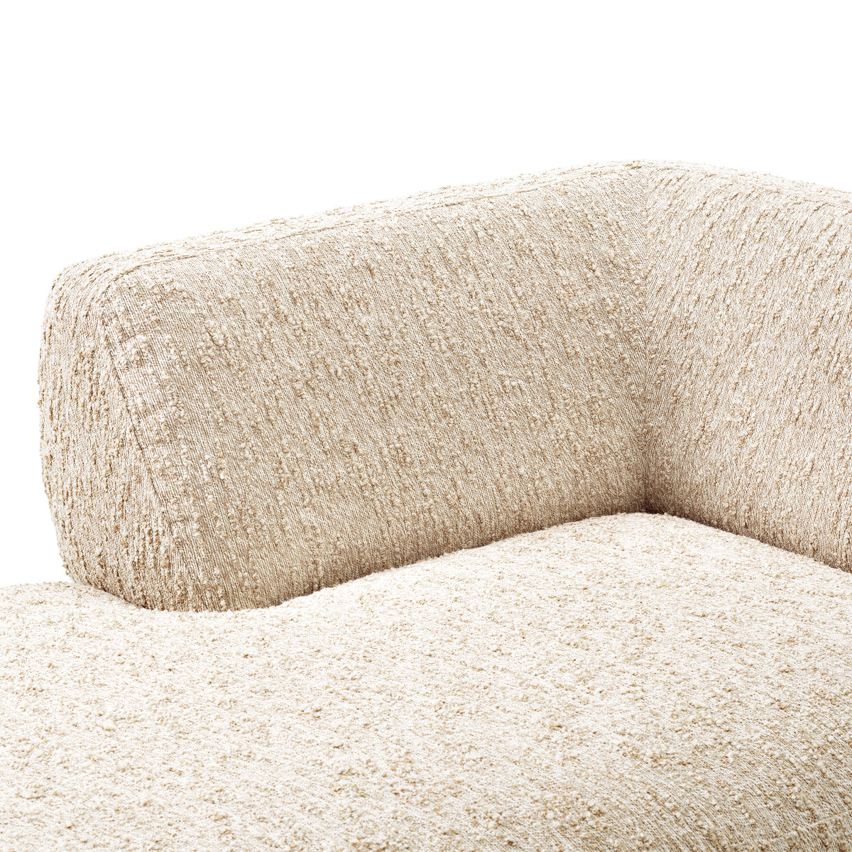 Cream Fabric Chaise Lounge Oberon | Eichholtz Miami