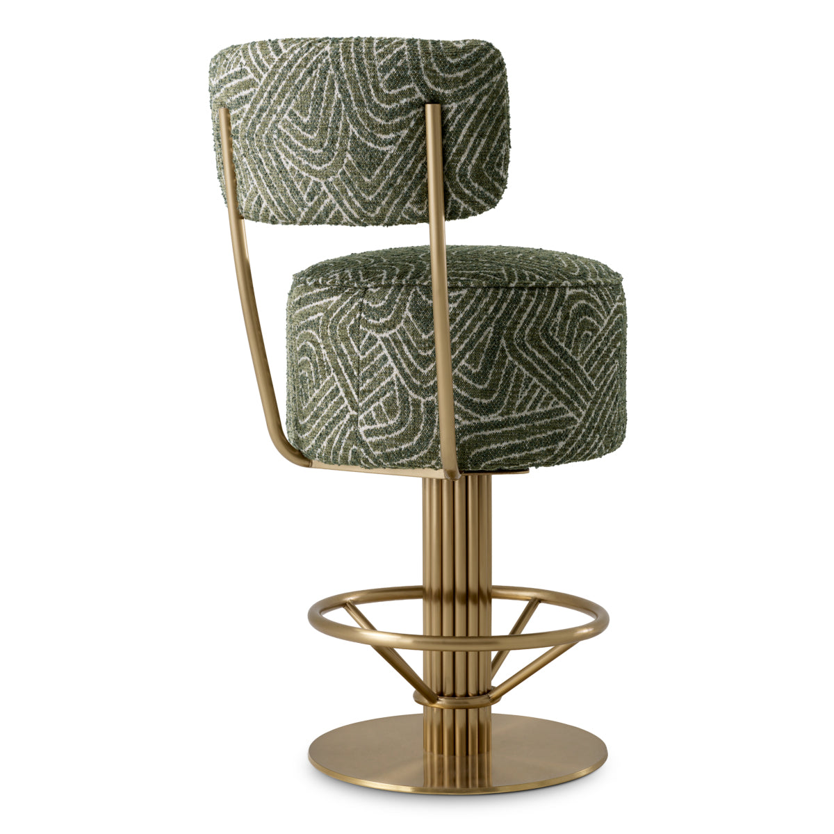 Backed Counter Stool Carleton | Eichholtz Miami