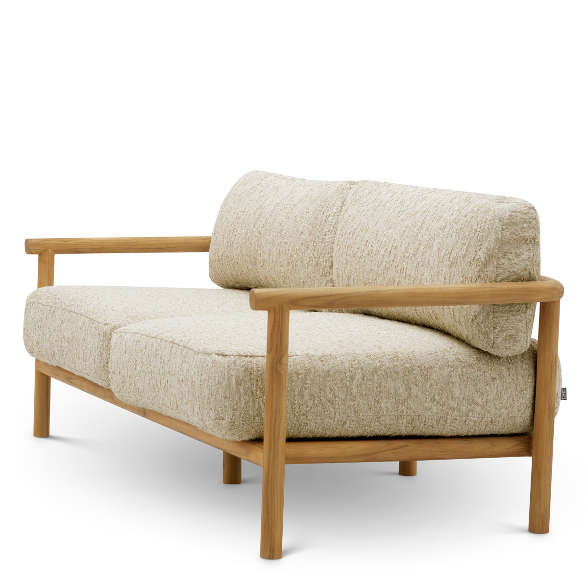 Natural Teak Outdoor Sofa Ombria | Eichholtz Miami