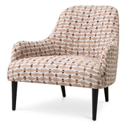 Beige High-Back Lounge Chair Colette | Eichholtz Miami