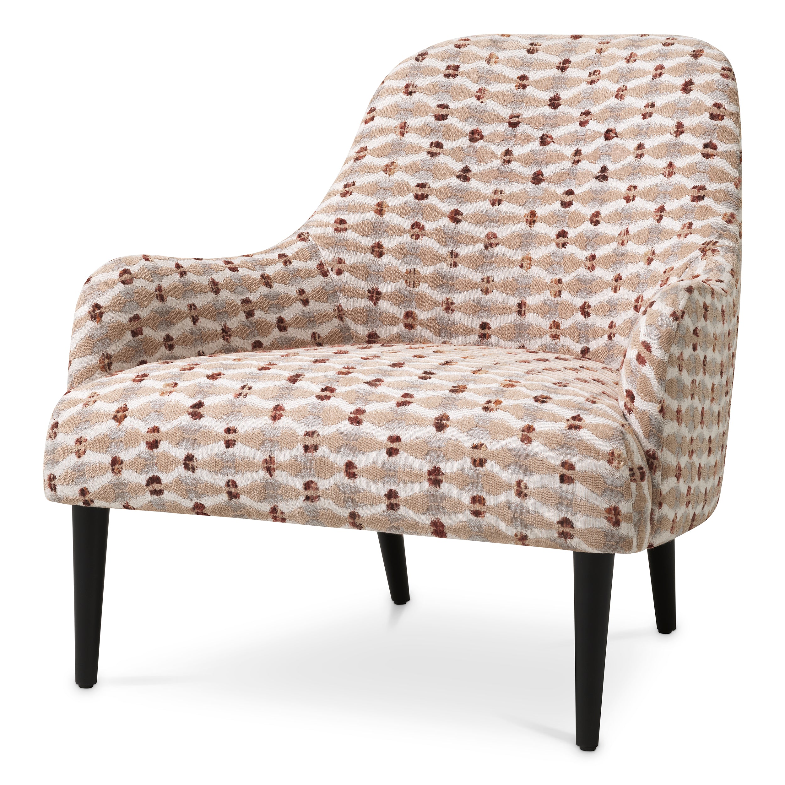 Beige High-Back Lounge Chair Colette | Eichholtz Miami