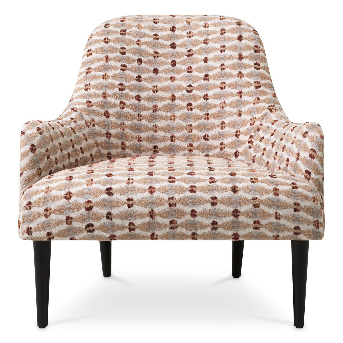 Beige High-Back Lounge Chair Colette | Eichholtz Miami